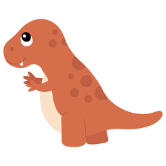 Dinosaurio T-rex adorable para niños