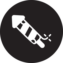 firework glyph icon