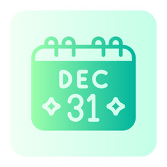 calendar gradient icon