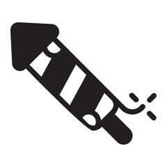 firework glyph icon