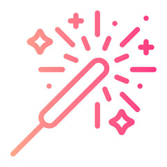 sparkler gradient icon