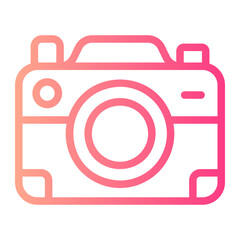 camera gradient icon