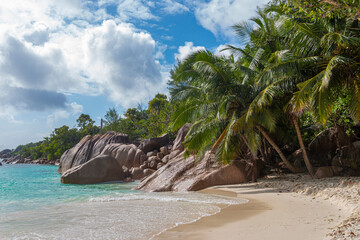 Obraz premium Seychelles - Anse Lazio beach 