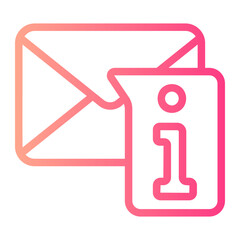mail gradient icon