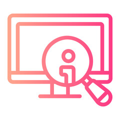 search gradient icon