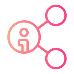 share gradient icon