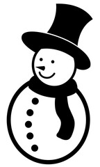 snowman vector