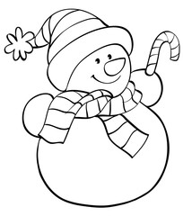 snowman vector