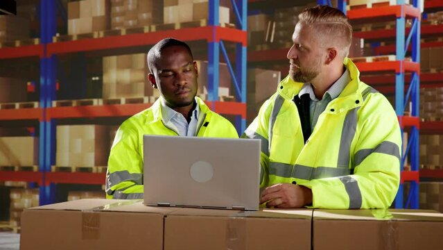 Digital Warehouse And Logistics Store
