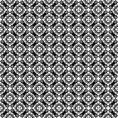 Black seamless abstract pattern. Overlay for background and backdrop. Ornamental design. PNG graphic illustration with transparent background.