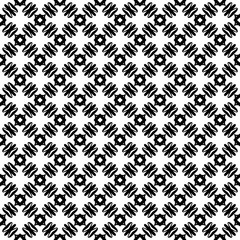 Black seamless abstract pattern. Overlay for background and backdrop. Ornamental design. PNG graphic illustration with transparent background.