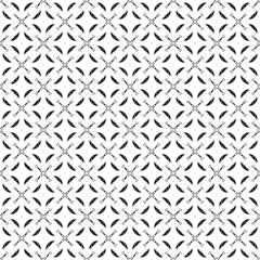 Fototapeta premium Black seamless abstract pattern. Overlay for background and backdrop. Ornamental design. PNG graphic illustration with transparent background.