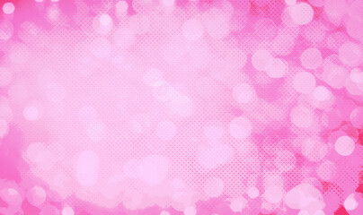 Pink bokeh background with copy space for text or your images, Suitable for seasonal, holidays, event, celebrations, Ad, Poster, Sale, Banner, Party, and various design works