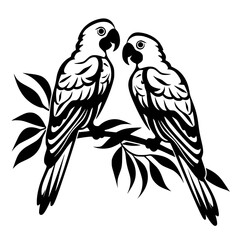 parrot vector