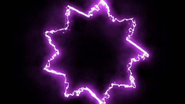 Leuchtender Stern, Beleuchtung, Glanz,hei&szlig;, hell, energie Helligkeit, strahlend, leuchten, funkeln, lilt, a, violetGl&uuml;hen, Glitzer, glimmend, Rendering