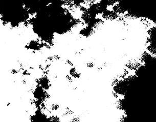 Rustic grunge vector texture with grain and stains. Abstract noise background. Weathered surface. Dirty and damaged. Detailed rough backdrop. Vector graphic illustration with transparent white. EPS10.