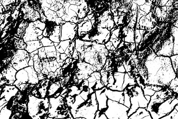Obraz premium Rustic grunge vector texture with grain and stains. Abstract noise background. Weathered surface. Dirty and damaged. Detailed rough backdrop. Vector graphic illustration with transparent white. EPS10.