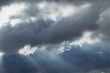 clouds in the sky