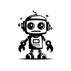 Fototapeta premium Robot Vector