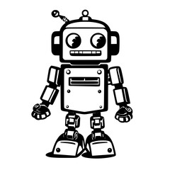 Fototapeta premium Robot Vector