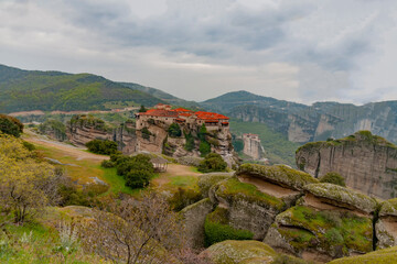 Meteora monastery, Greece - 672421740