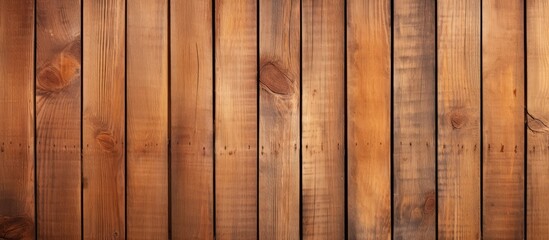 Fototapeta premium Background featuring a panel of wooden fencing
