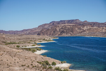 Obraz premium Colorado River view from Nelson, Nevada.