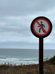 No entry. Prohibited