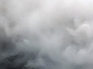 Obraz premium White and Gray Fog Background