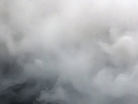 White and Gray Fog Background