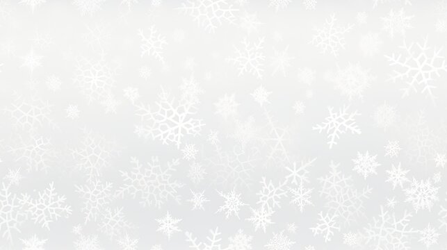  a white background with a lot of snowflakes on the bottom and bottom of the image on the bottom of the page.  generative ai