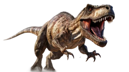 Fotobehang t rex isolated on transparent background  © shamim