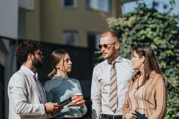 Urban Business Meeting: Collaborating for Global Expansion and Market Research