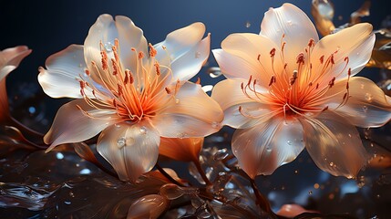 AI generative, Beautiful botanical flowers