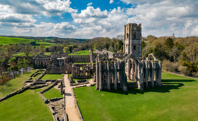 Abbey Ruins - North Yorkshire - United Kingdom