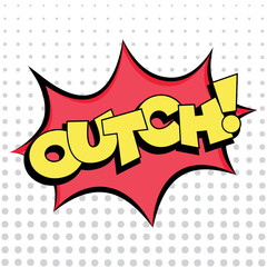 Colored comic bubble chat Vector