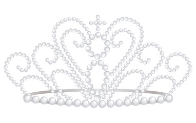 pearl tiara