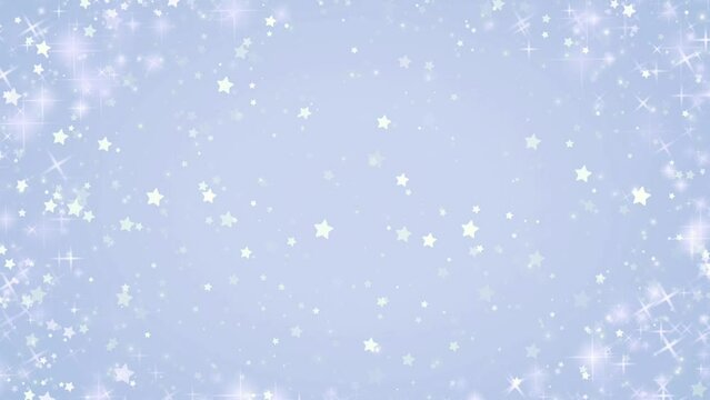 Illustration abstract bright stars glowing on gray background