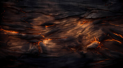Light Burnt Wood Texture Background