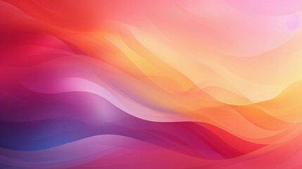 Obraz premium abstract orange blue red background with wave patterns