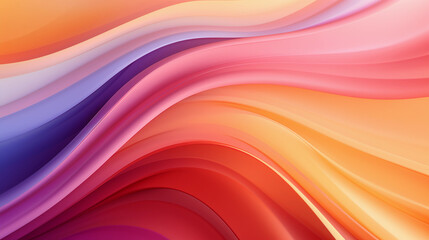 Obraz premium abstract orange blue red background with wave patterns