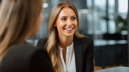 Obraz premium Public relations specialists managing brand reputation