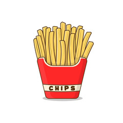 bolsa de papas fritas 