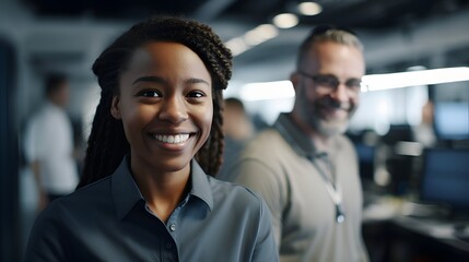 IT technicians upgrading cybersecurity measures