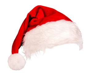 Le chapeau du Père Noël PNG - obrazy, fototapety, plakaty