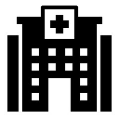 Obraz premium Hospital icon