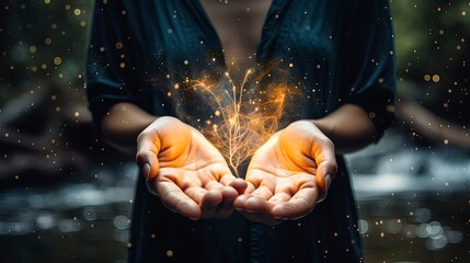 Magic is in women's hands. Generation AI