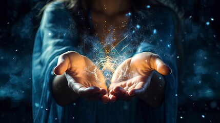 Magic is in women's hands. Generation AI