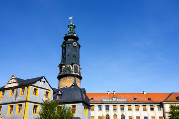 Obraz premium the historic city castle of weimar germany
