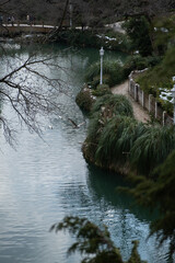 Nice photos of a lake in Yıldız Park in Istanbul, Turkey